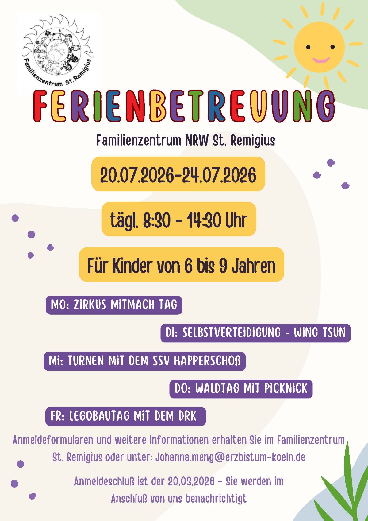 2026-03-09_Ferienprogramm Plakat Famlilenzentrum Happerschoß