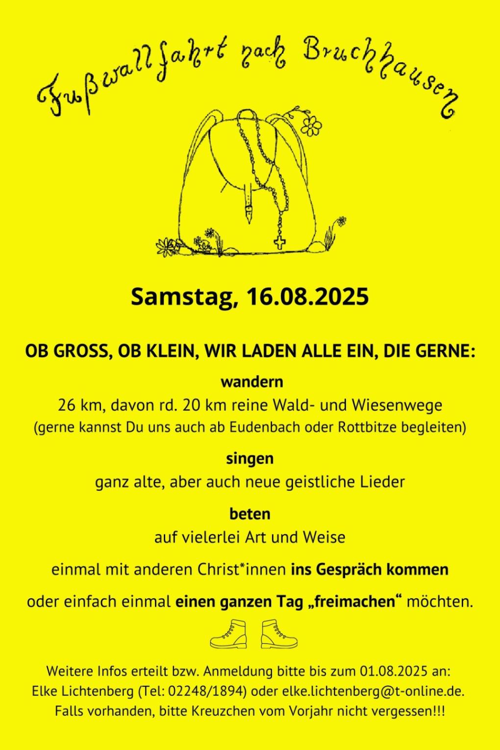 Plakat Bruchhausen 2025
