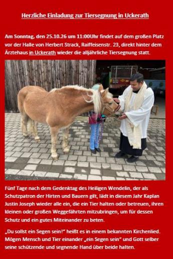 2026-10-25-Bild Einladung Tiersegnung 2026