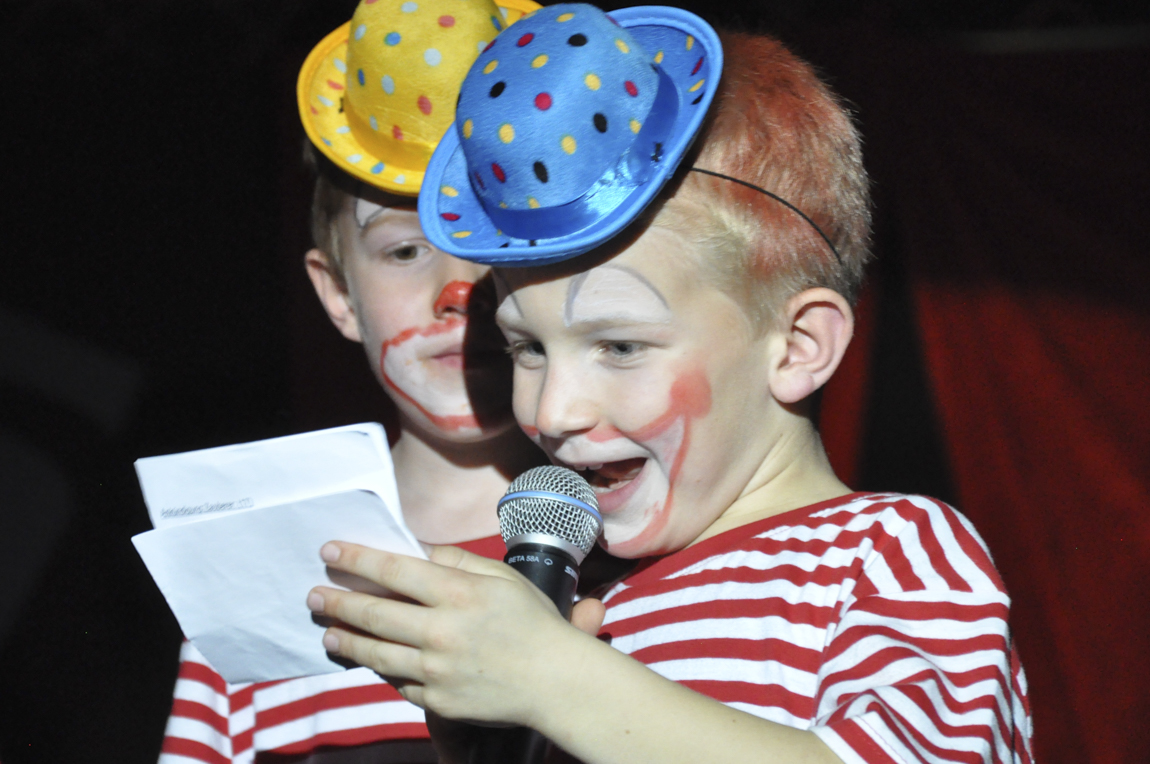 Unsere Clowns sind immer für den ein oder anderen Lacher gut...