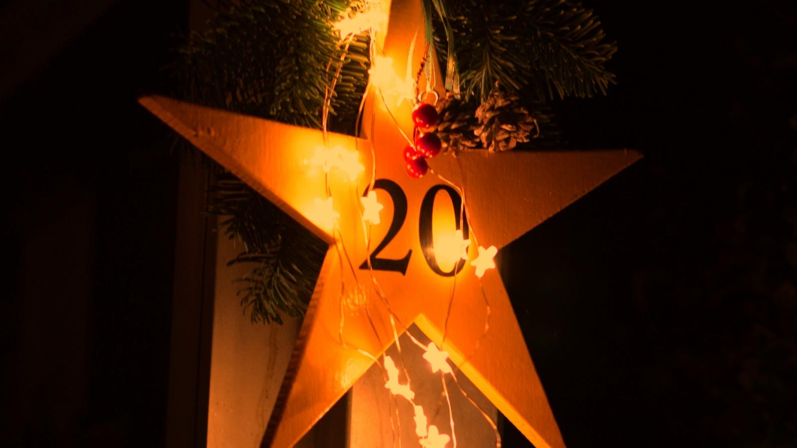 Adventsfenster der Messdiener