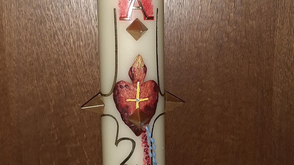 2024-04-03 Osterkerze Uckerath 1