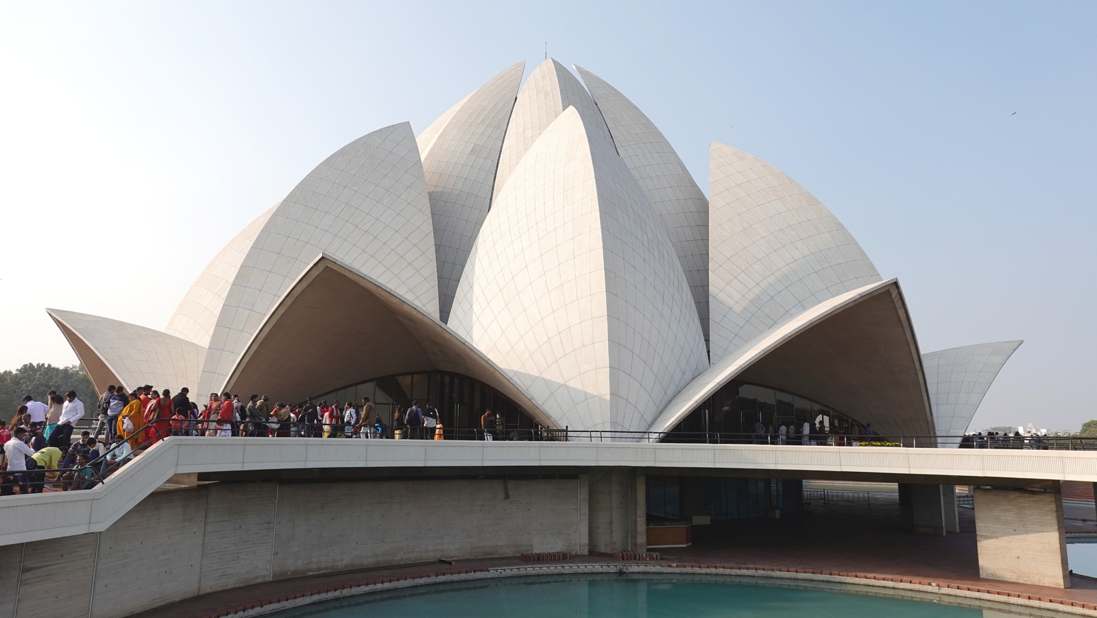 2026-01-21 Indien 067 Delhi Lotus Tempel
