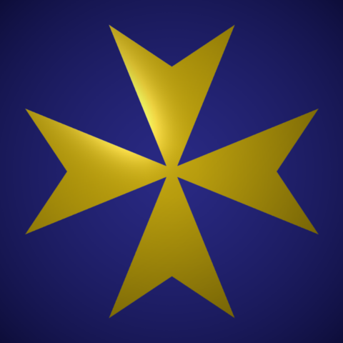 Malteser- bzw. Johanniterkreuz