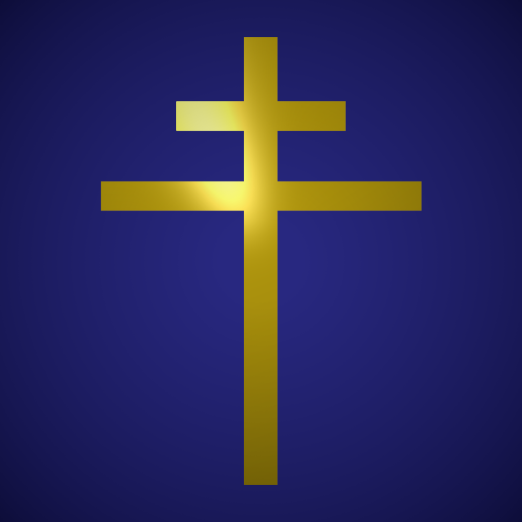 Patriarchenkreuz, Erzbischofskreuz oder Spanisches Kreuz