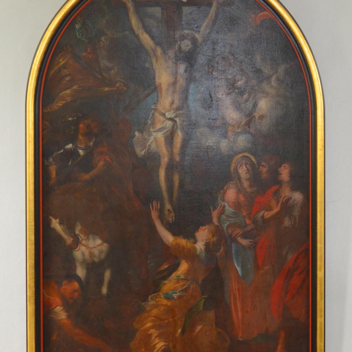 Die Kreuzigung (18. Jahrhundert), Sankt Katharina