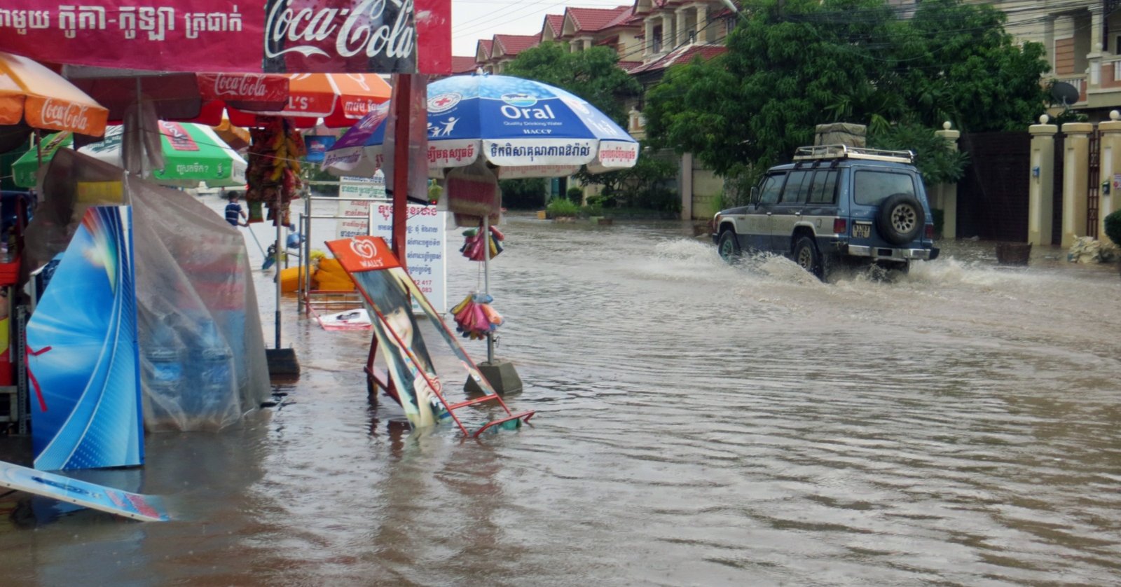 Es es die Erde wird nass!